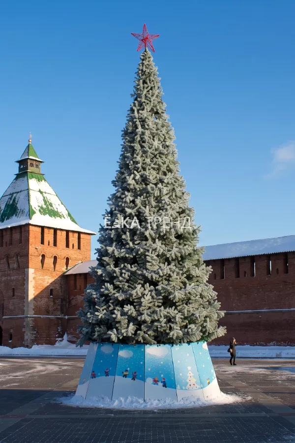 Уличная ель Альпийская ствольная изумрудная Уличная ель Альпийская ствольная изумрудная