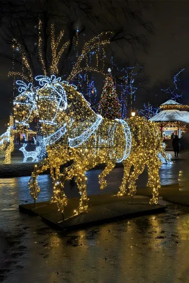 Светодиодная фигура Лошадь #1 объёмная