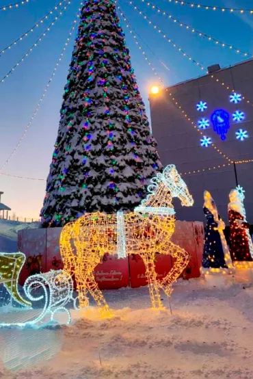 Светодиодная фигура Лошадь #1 объёмная